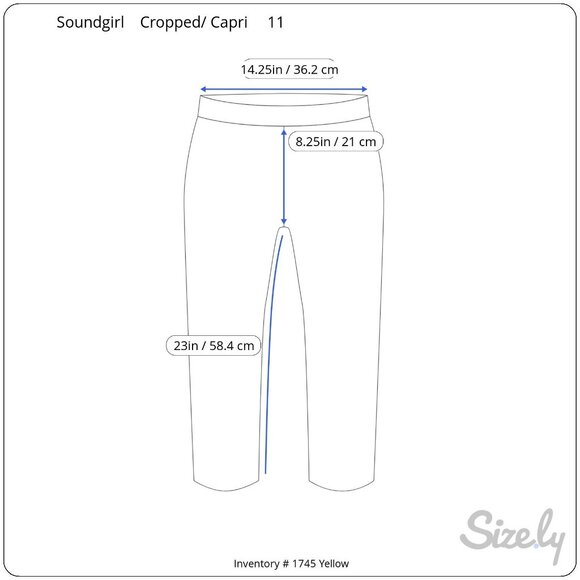 SoundGirl Junior 11 Midrise Cropped Capri Distressed Blue Jeans Five Pocket - Picture 3 of 6